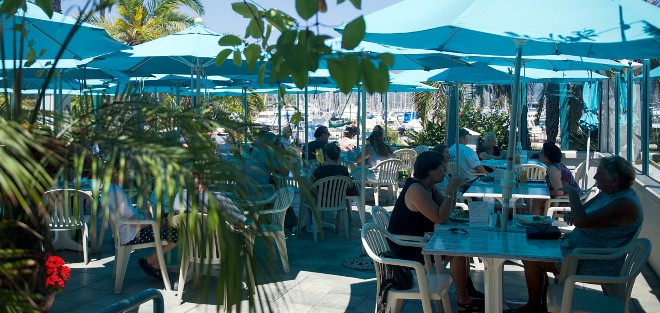 Santa Barbara Harbor - Breakwater Restaurant